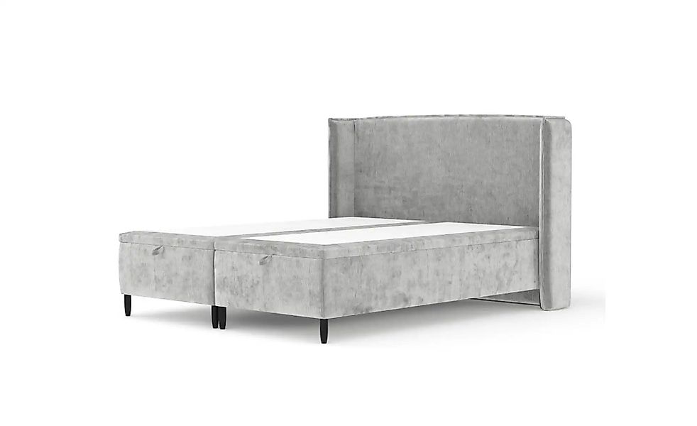 Polsterbett   ¦ grau ¦ Maße (cm): B: 198 H: 117 Betten > Komfortbetten - Hö günstig online kaufen