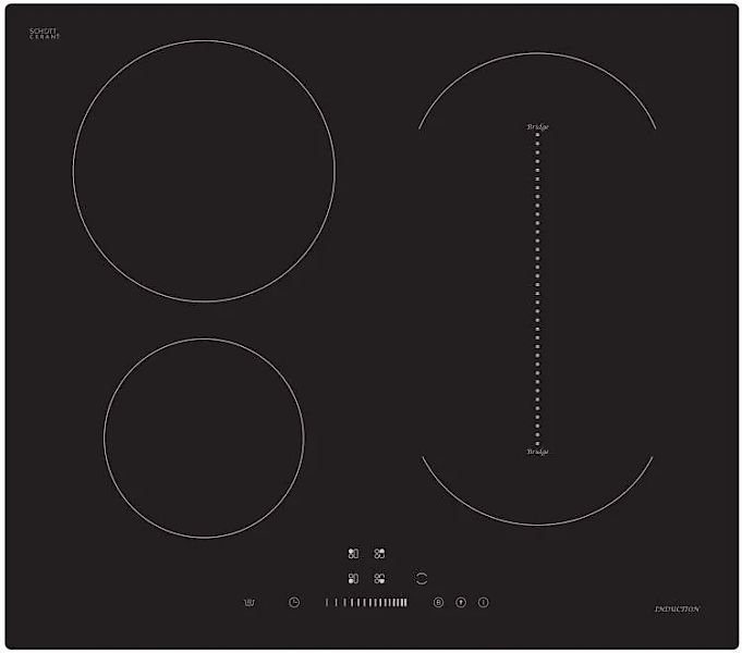 Hanseatic Induktions-Kochfeld von SCHOTT CERAN "MC-IF7127B2C-A" mit Warmhal günstig online kaufen