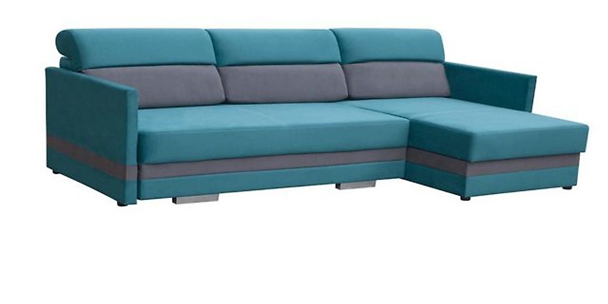 JVmoebel Sofa Sofa Schlafsofa Designer Sofa mit Bettfunktion + Bettkasten E günstig online kaufen