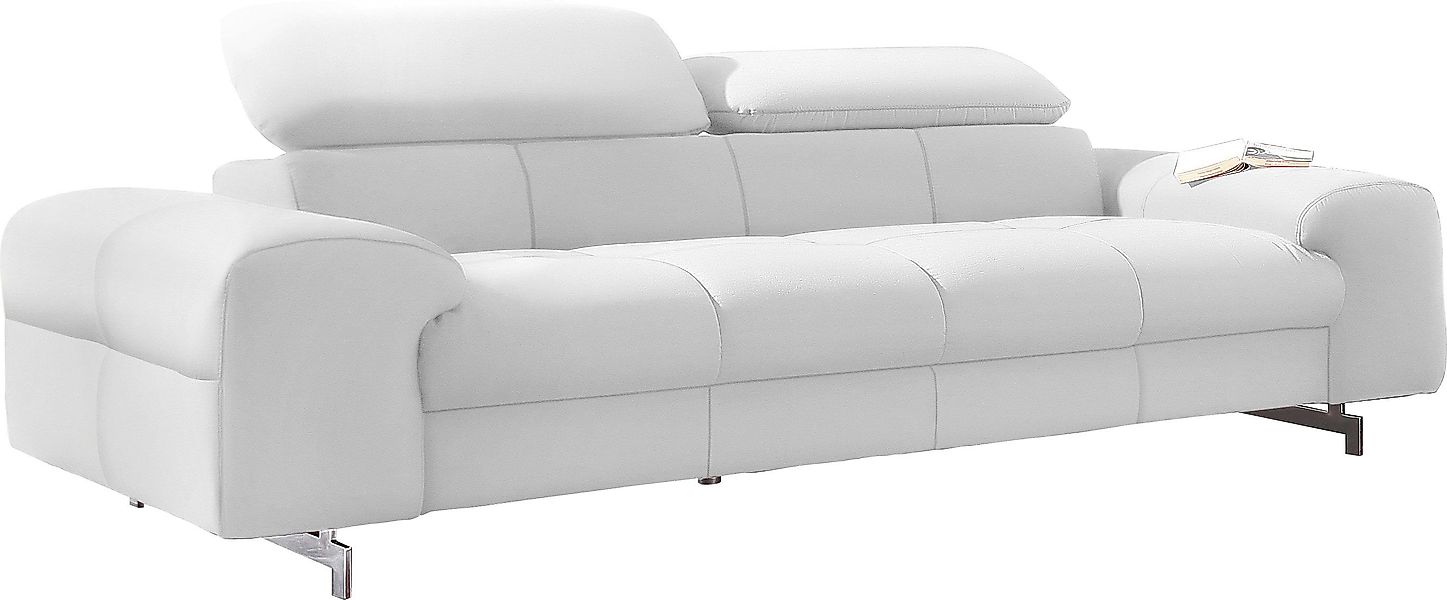 COTTA 3-Sitzer Chef, Big-Sofa mit Kopfteilverstellung, günstig online kaufen