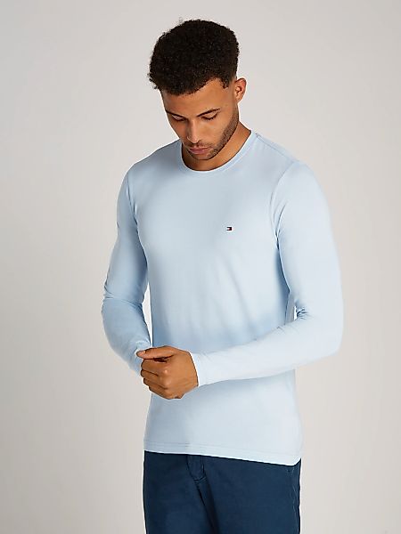 Tommy Hilfiger Langarmshirt "STRETCH SLIM FIT LONG SLEEVE", aus Baumwollstr günstig online kaufen