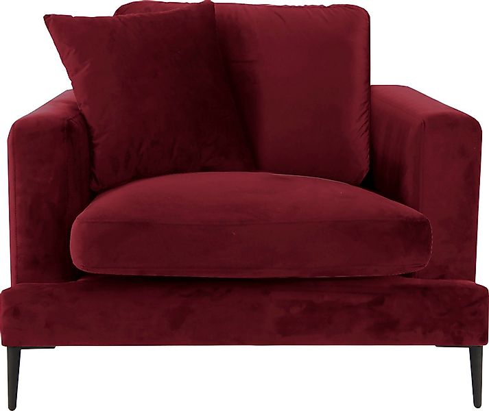 Home affaire Sessel "Cozy Loungesessel, Designersessel, Maße B/T/H: 91/97/8 günstig online kaufen