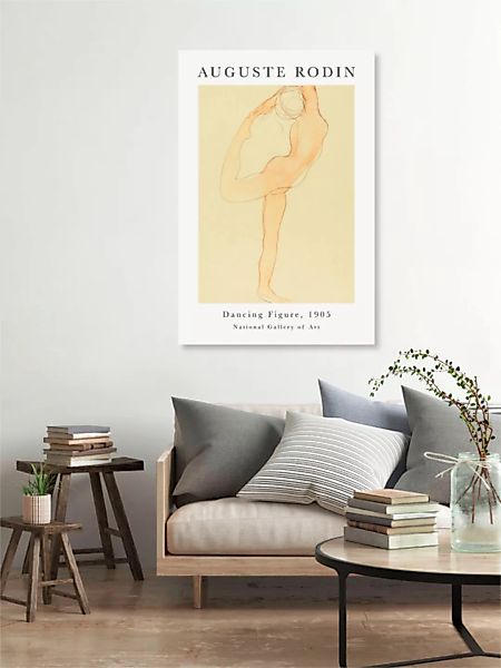 Poster / Leinwandbild - Dancing Figure Von Auguste Rodin günstig online kaufen
