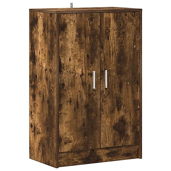 vidaXL Schuhschrank Räuchereiche 60x35x92 cm Holzwerkstoff 816011 günstig online kaufen