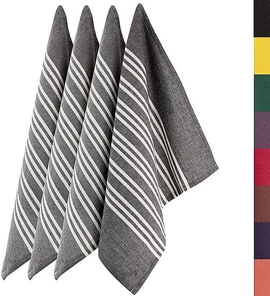 Loco Bird Geschirrtuch aus 100% Baumwolle, (Hochwertiges 4er Handtuch Set f günstig online kaufen