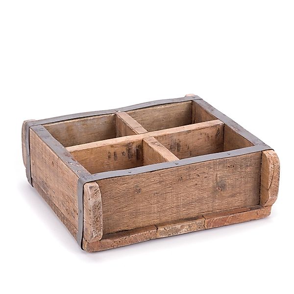 DESIGN DELIGHTS Truhe HOLZ ZIEGELFORM "BRICK", günstig online kaufen