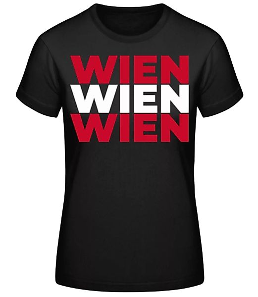 Wien · Frauen Basic T-Shirt günstig online kaufen