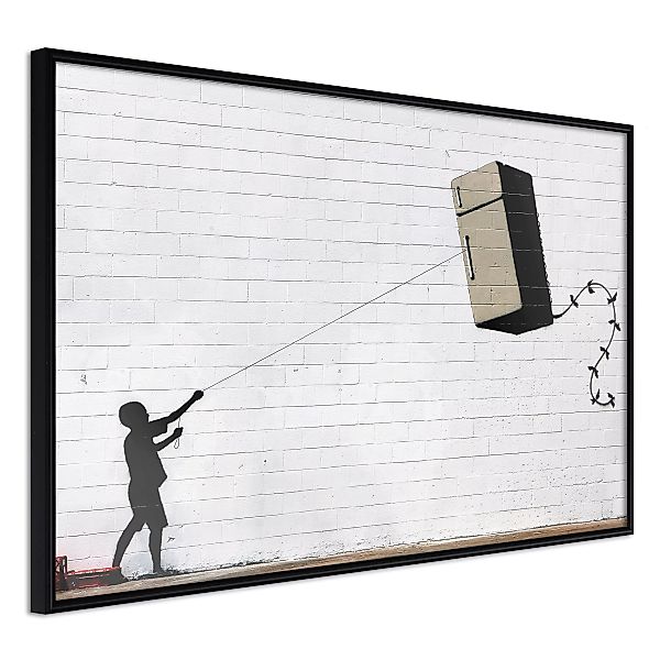 Poster - Banksy: Fridge Kite günstig online kaufen