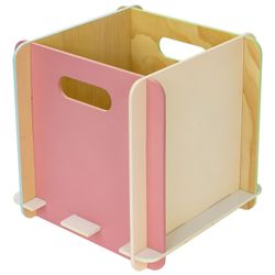 HMF Aufbewahrungsbox Praktische Spielzeugkiste aus Holz günstig online kaufen