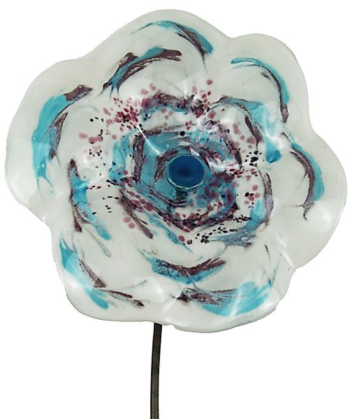 Cwwn Gartenstecker Zauberhafter Gartenstecker Glasblume ca. günstig online kaufen