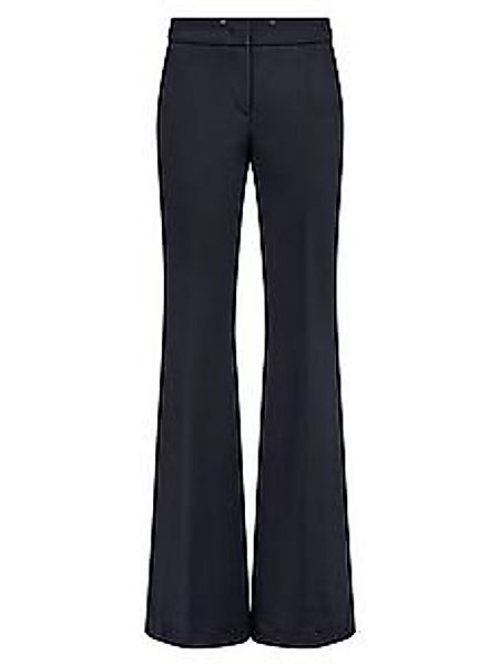 Wide Fit-Jersey-Hose Fadenmeister Berlin blau günstig online kaufen