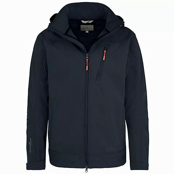 Blue Wave Softshelljacke Blue Wave Softshelljacke Übergröße dunkelblau Bent günstig online kaufen