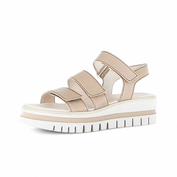 Gabor Plateausandaletten "Plateau Sandale Glattleder" günstig online kaufen