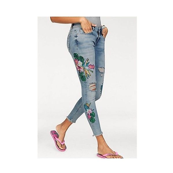 Superdry Skinny-fit-Jeans Blau günstig online kaufen