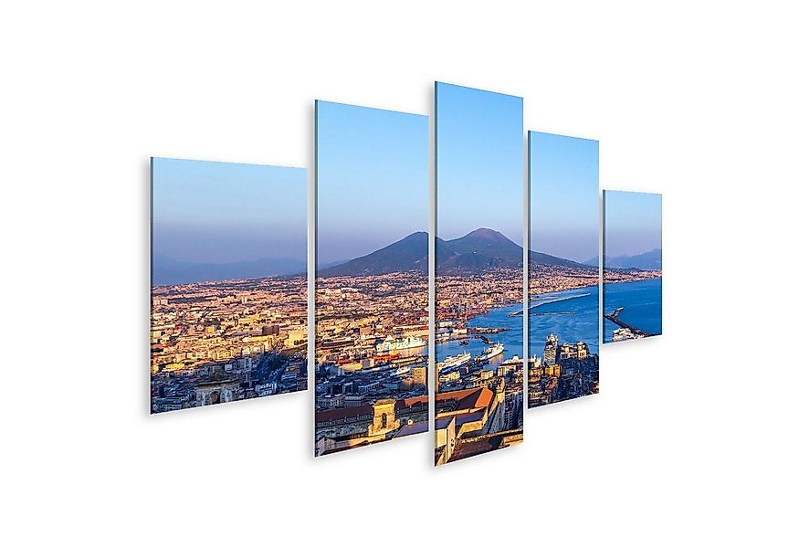 islandburner Leinwandbild Bild auf Leinwand Napoli (Neapel) Und Den Vesuv I günstig online kaufen