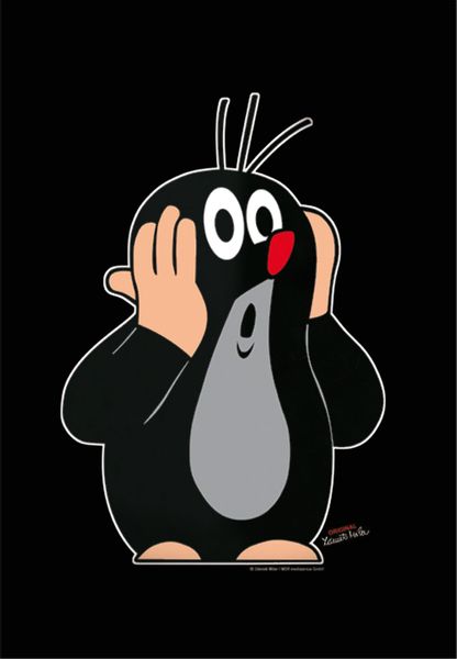 LOGOSHIRT Henkeltasche "Der kleine Maulwurf - Oh" mit coolem Motiv günstig online kaufen