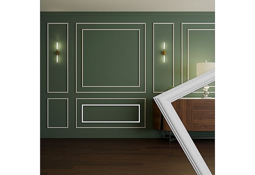 Hexim Stuckleiste RM16-I 116x36 cm, I - 116 x 36 cm, Wandrahmen Sets HDPS w günstig online kaufen