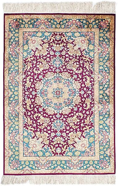 morgenland Orientteppich »Perser - Ghom - 148 x 99 cm - dunkelrot«, rechtec günstig online kaufen