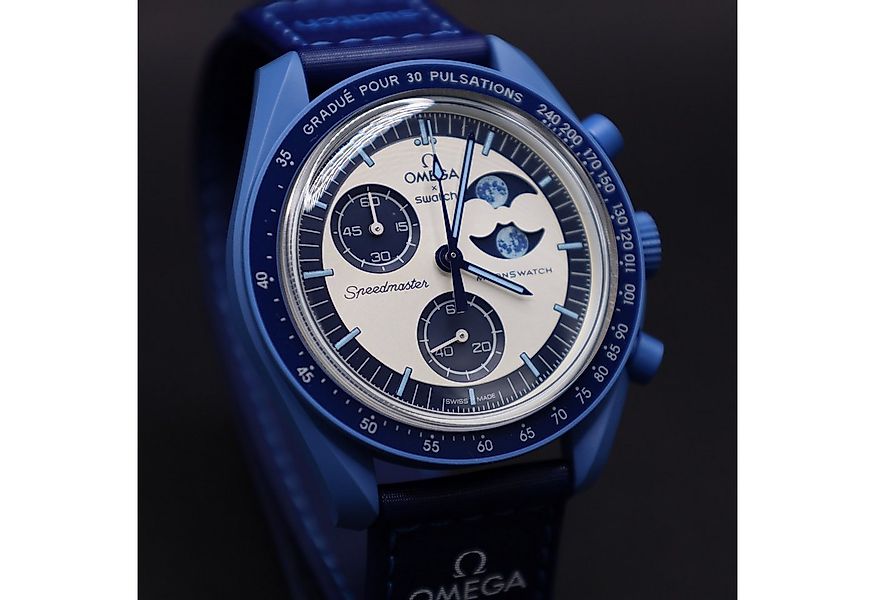 Swatch Chronograph Swatch x Omega Moonswatch Mission to the SUPER BLUE MOON günstig online kaufen