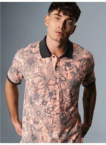 Trigema Poloshirt TRIGEMA Poloshirt mit trendigem Allover-Print (1-tlg) günstig online kaufen