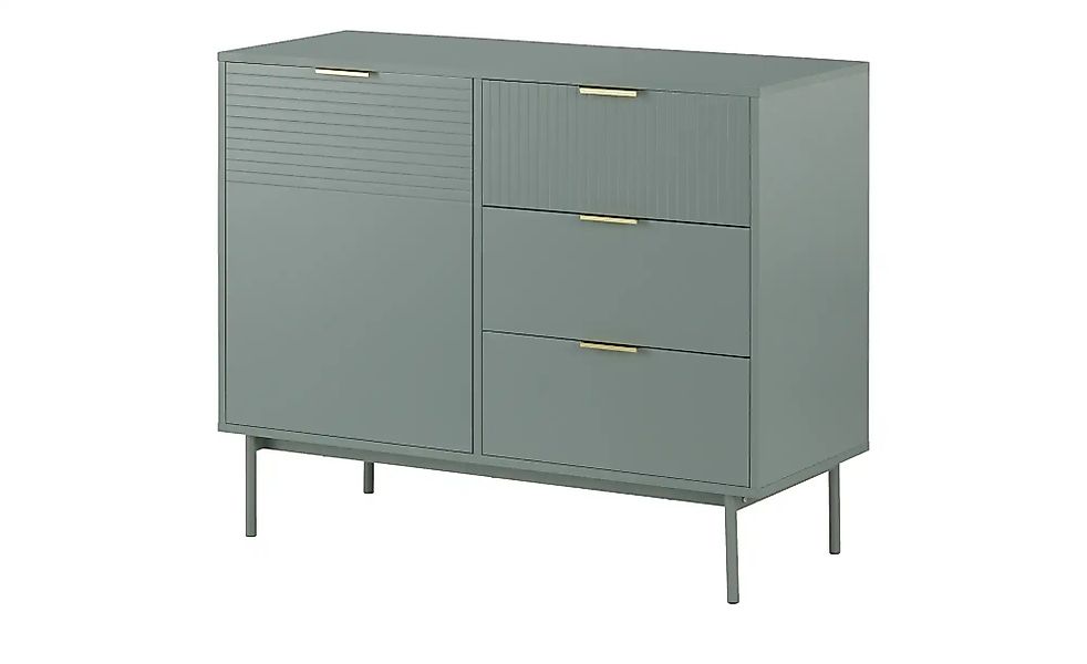 Sideboard  Nanno ¦ grün ¦ Maße (cm): B: 100 H: 80 T: 41.5 Kommoden & Sidebo günstig online kaufen