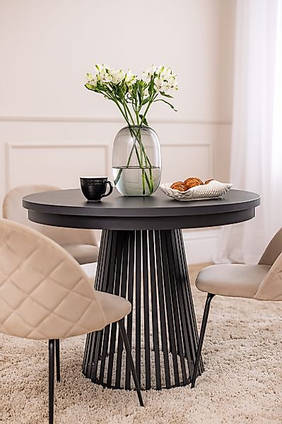 WFL GROUP Esstisch Scala Black (100 günstig online kaufen