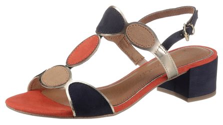 MARCO TOZZI Sandalette, Blockabsatz, Sommerschuh, Riemchensandale günstig online kaufen