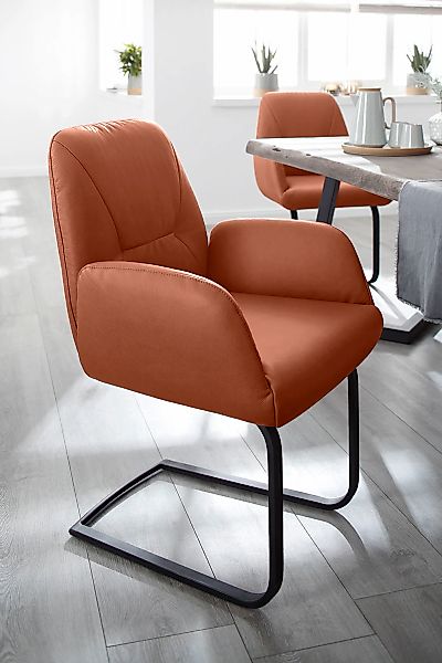 W.SCHILLIG Freischwinger "ole" () Gestell in Schwarz pulverbeschichtet günstig online kaufen