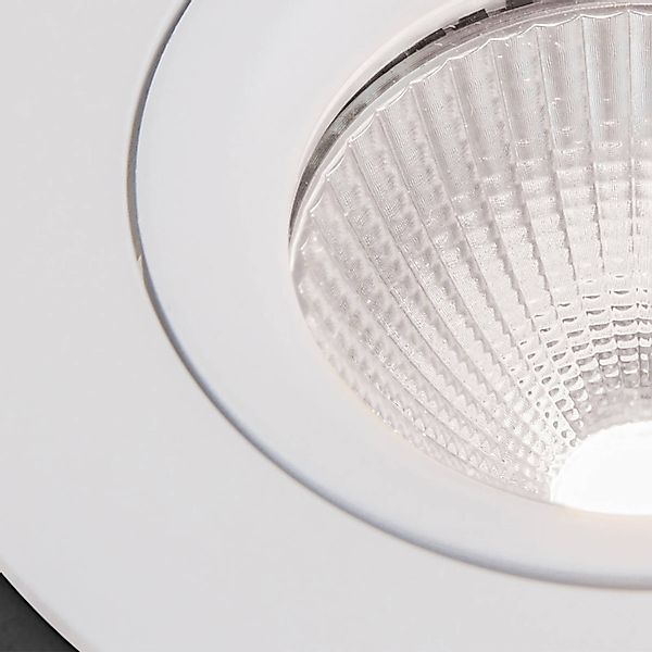 Einbauspot Choice, Aluminium, schwenkbar, weiß günstig online kaufen