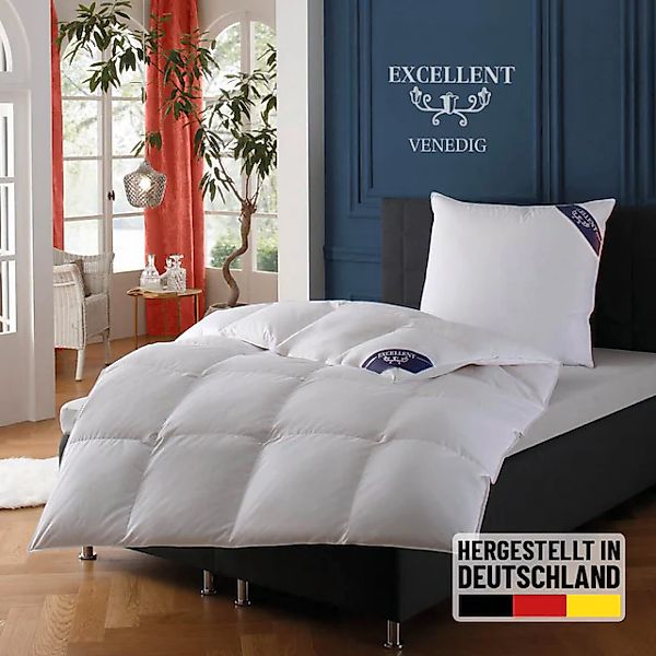 Excellent Daunenbettdecke »VENEDIG, Bettdecken für Sommer und Winter, Decke günstig online kaufen
