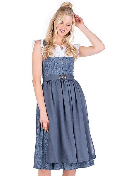 MarJo Dirndl Midi Dirndl 2tlg. - RETTENBACH - taubenblau günstig online kaufen