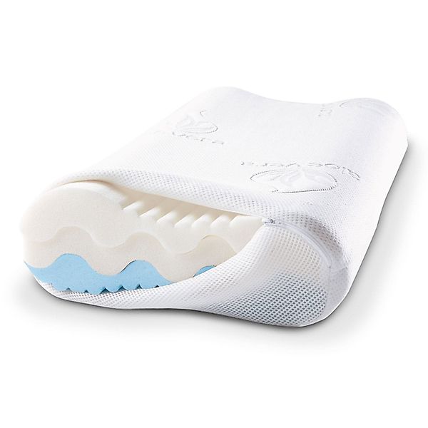 ELONEO Nackenstützkissen 50x35 cm, 60x35 cm, Füllung: Visko-Mineralschaum, günstig online kaufen