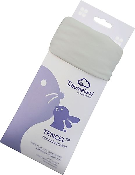 Träumeland Bettlaken hochwertiges Spannbetttuch aus Tencel®, günstig online kaufen