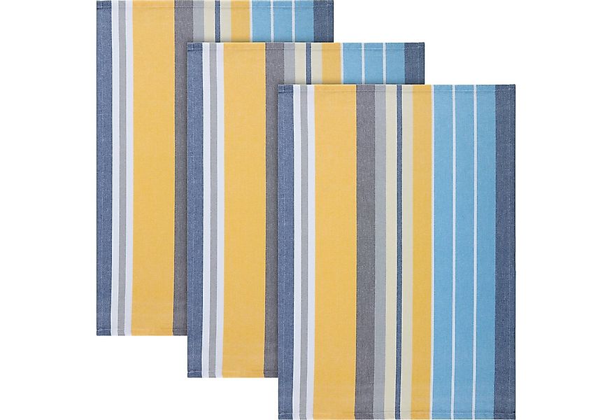 REDBEST Geschirrtuch Geschirrtuch 3er-Pack, Baumwolle Streifen günstig online kaufen