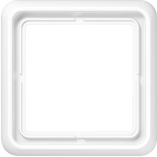 Jung Abdeckrahmen 1-fach CD500 Alpinweiß günstig online kaufen
