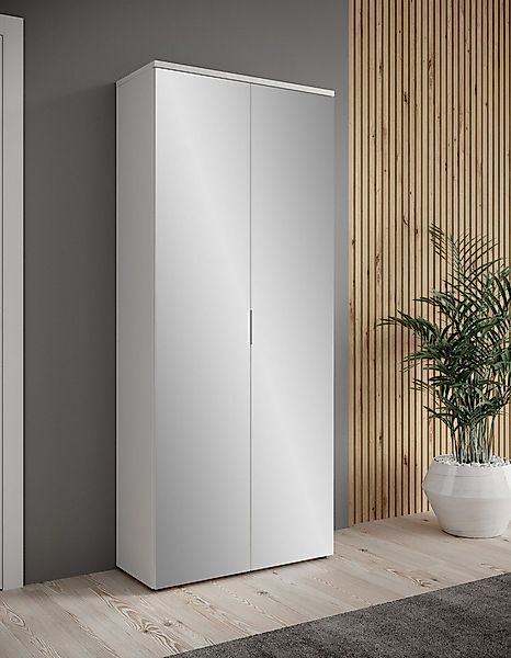 HBZ Schuhschrank "Lincoln mit Spiegel, BxHxT 80x190x35 cm" 1 Stk. tlg. Schu günstig online kaufen