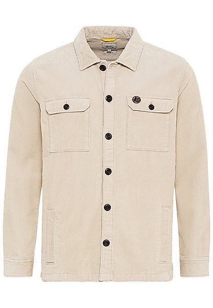 camel active Langarmhemd Cord Overshirt aus reiner Baumwolle günstig online kaufen