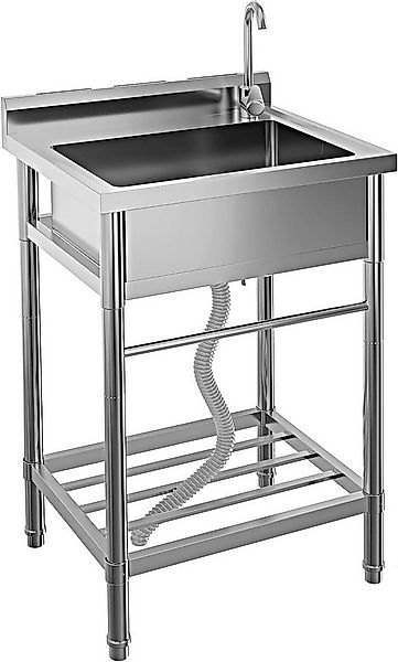GarveeMore Küchenspüle Edelstahl,Mit 1 Becken Wasserhahn Kalt Und Warmwasse günstig online kaufen