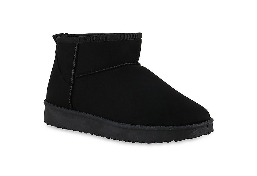 VAN HILL 840658 Winterstiefelette Damen Warm Gefütterte Winter Boots Bequem günstig online kaufen