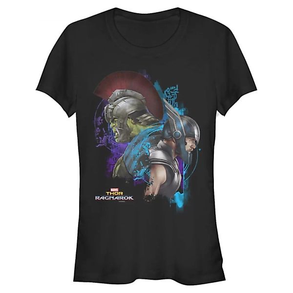 Marvel - Thor Ragnarok - Hulk & Thor Warriors - Frauen T-Shirt günstig online kaufen