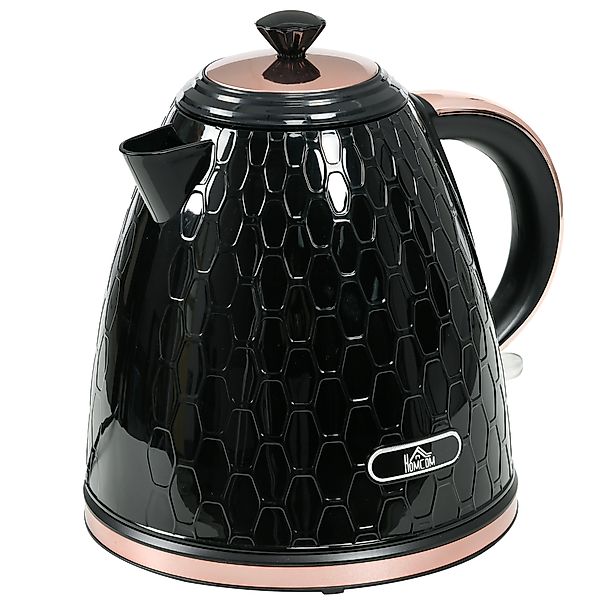 HOMCOM Wasserkocher Edelstahl 1,7L BPA-Frei elektrischer Wasserkocher 2200 günstig online kaufen