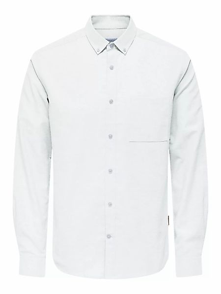 ONLY & SONS Langarmhemd "ONSALVARES SLIM LS OXFORD SHIRT OTL" günstig online kaufen