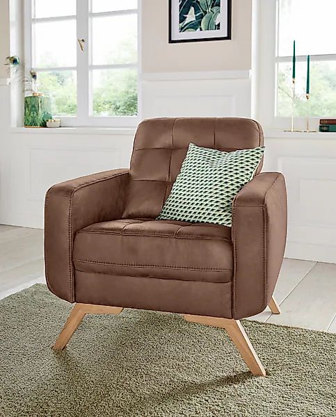exxpo - sofa fashion Sessel »Fiord, Loungesessel«, aktuelles Design, tolle günstig online kaufen