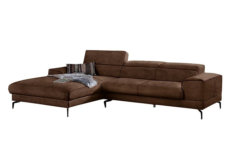 W.SCHILLIG Ecksofa »piedroo, Designsofa mit tollem Sitzkomfort, L-Form«, Ko günstig online kaufen