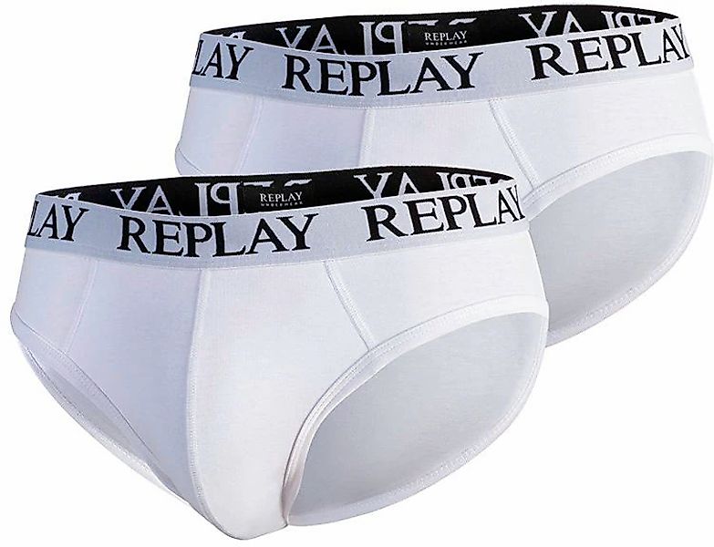 Replay Slip SLIP Basic Cuff Logo 2pcs Bo (Packung, 2er) günstig online kaufen