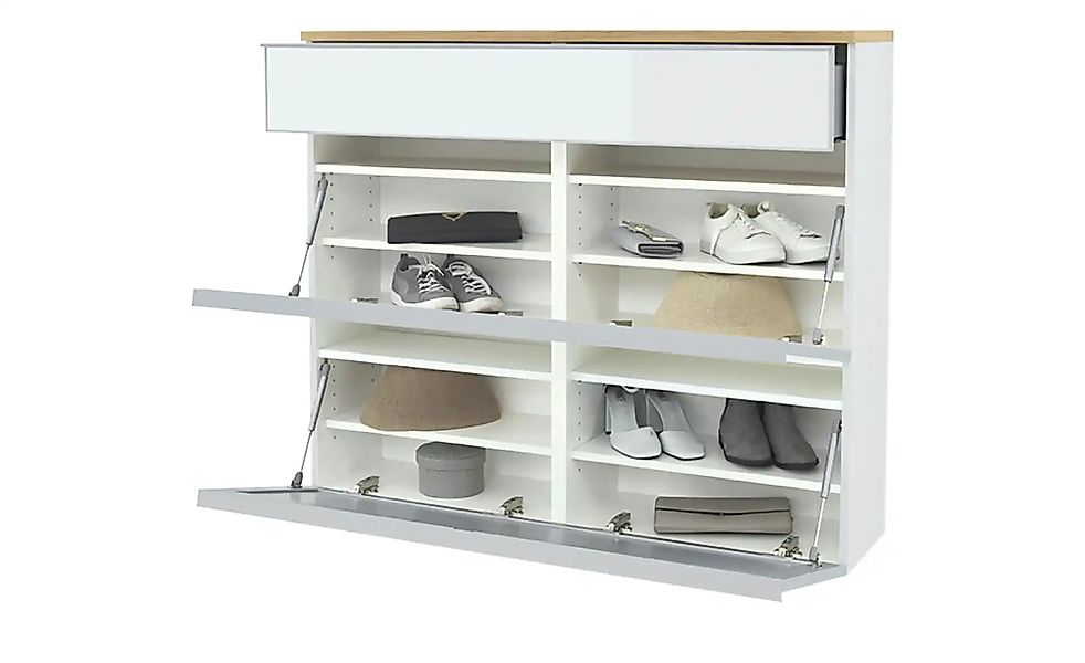 Hängeschrank  Xena ¦ weiß ¦ Maße (cm): B: 120 H: 102 T: 31.0 Garderoben & K günstig online kaufen