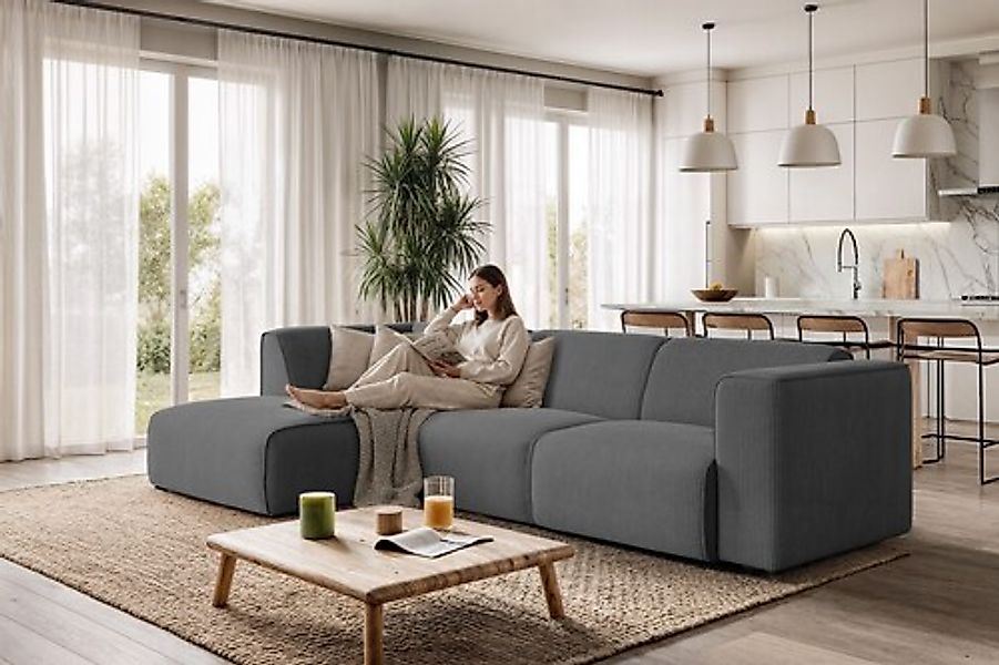 RAUM.ID Ecksofa »Merid L-Form, B: 295 cm - OTTO. Verlässliche Qualität.« je günstig online kaufen