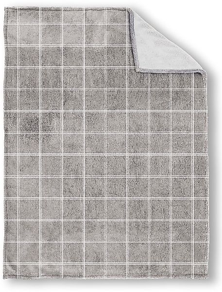 Biberna Tagesdecke Tagesdecke Sherpa, Kuscheldecke, superweiche günstig online kaufen