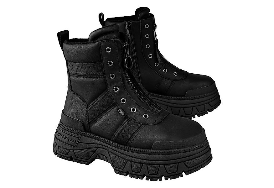 Buffalo Fusion Front Zip Stiefel mit seitlichen und Front-Reißverschluss günstig online kaufen