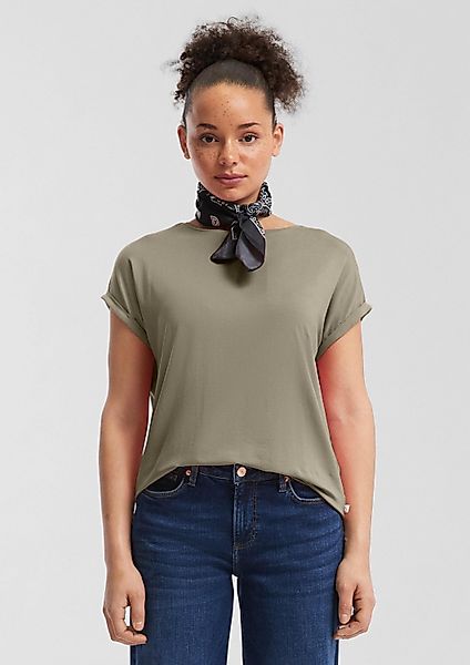 QS Kurzarmshirt T-Shirt Loose Fit-Shirt im günstig online kaufen